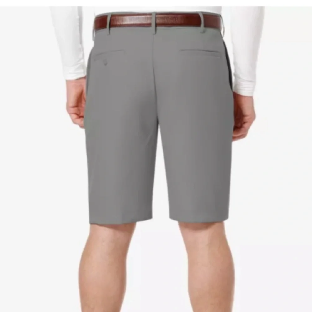PGA TOUR Mens 10” Golf Grey Shorts | 38